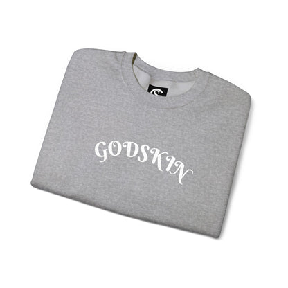 Godskin Embroidered Heavy Blend™ Crewneck Sweatshirt
