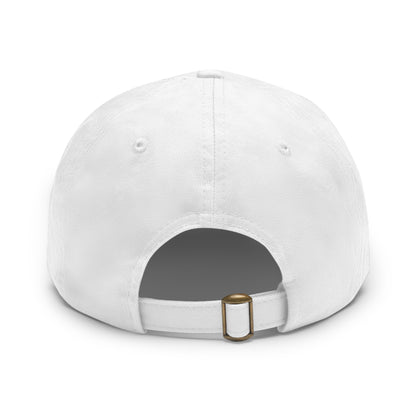 GODSKIN Dad Hat with Leather Patch (Round)