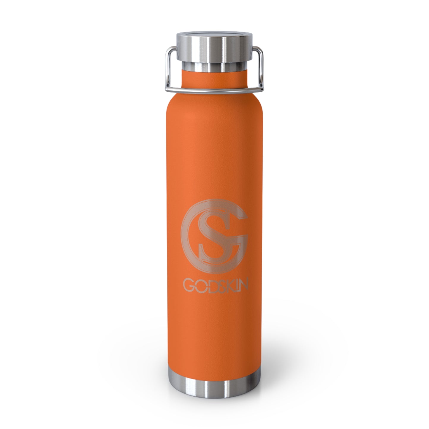 GODSKIN Logo Copper Vacuum Insulated Bottle, 22oz