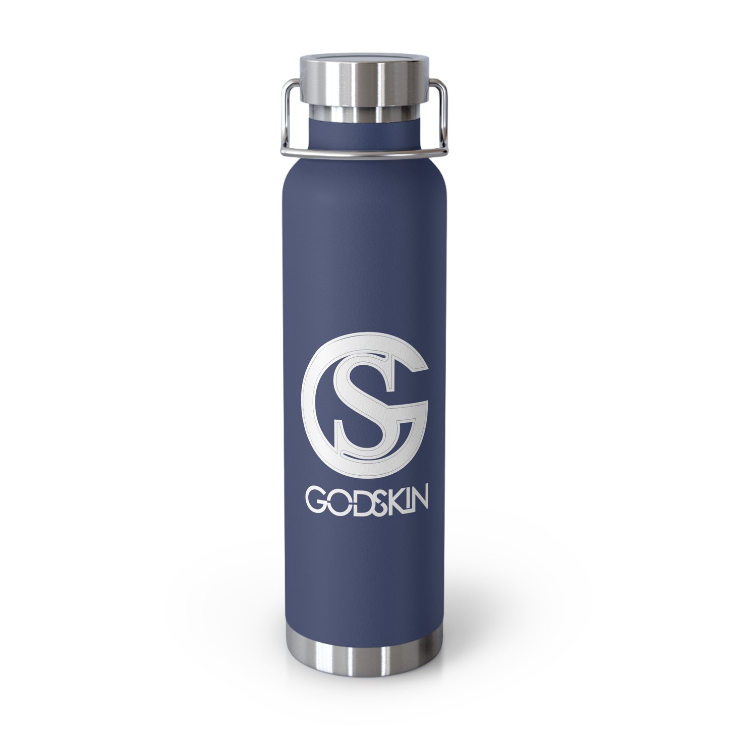 GODSKIN Logo Copper Vacuum Insulated Bottle, 22oz