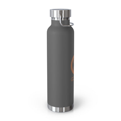 GODSKIN Logo Copper Vacuum Insulated Bottle, 22oz