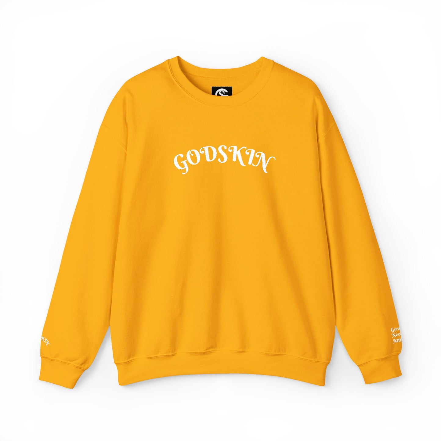 Godskin Embroidered Heavy Blend™ Crewneck Sweatshirt