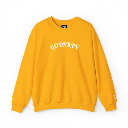 Godskin Embroidered Heavy Blend™ Crewneck Sweatshirt