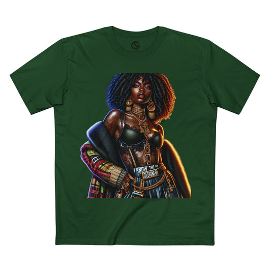 Godskin "I Know The Designer"  Adult  Tee