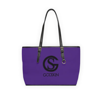 GODSKIN Purple Leather Shoulder Bag