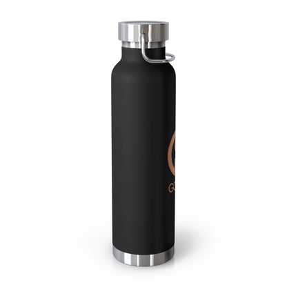 GODSKIN Logo Copper Vacuum Insulated Bottle, 22oz