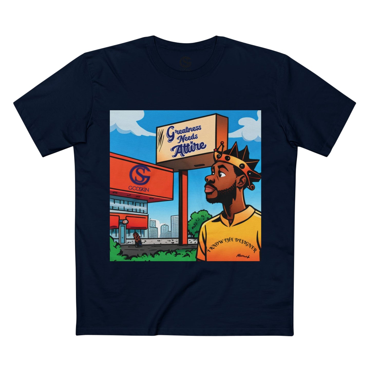 Godskin Custom "Inspired" Adult Staple Tee