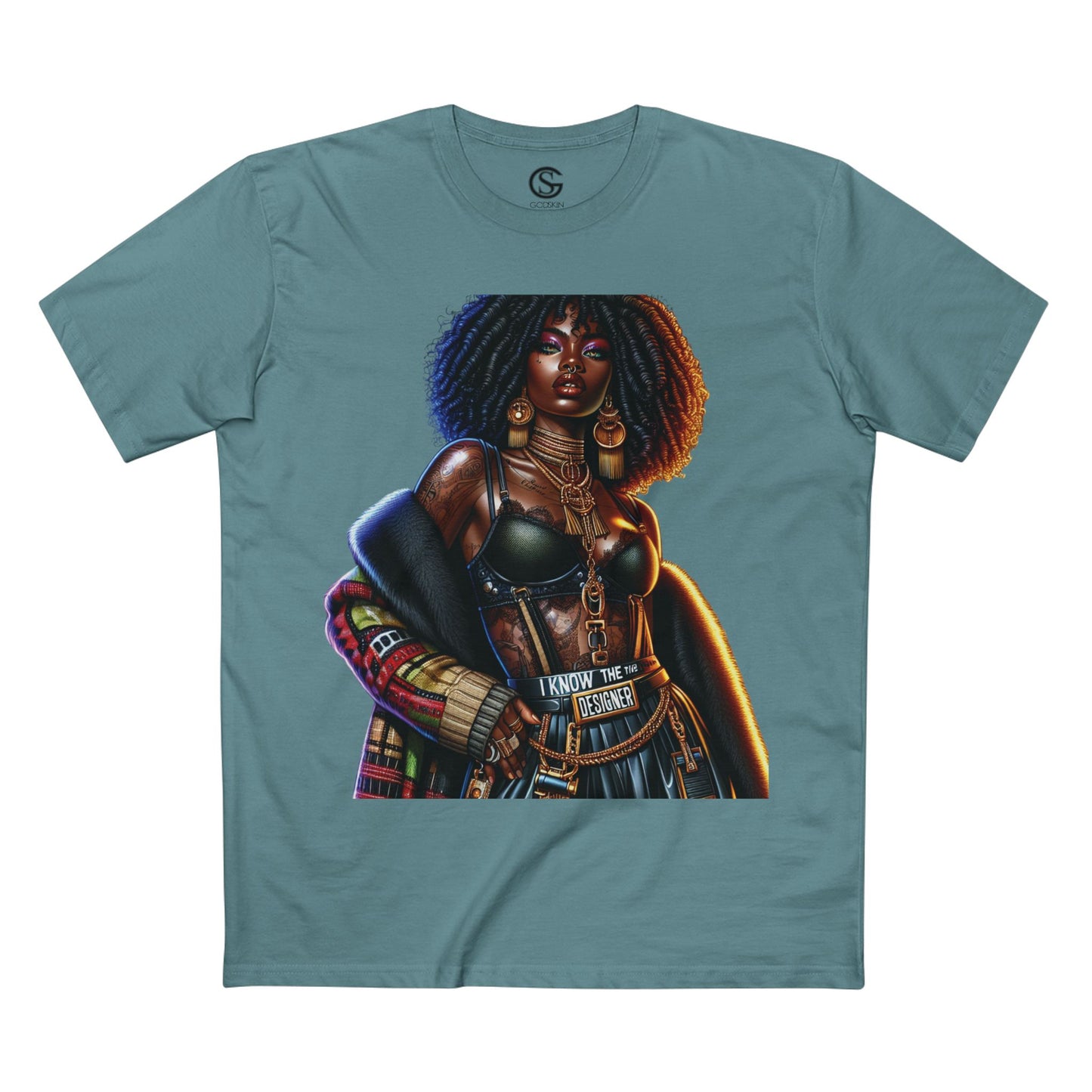 Godskin "I Know The Designer"  Adult  Tee