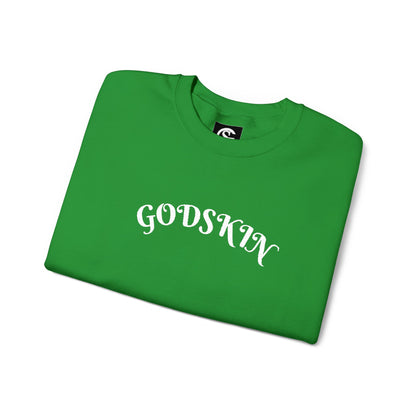 Godskin Embroidered Heavy Blend™ Crewneck Sweatshirt