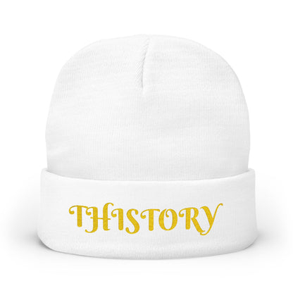 Godskin "Thistory" Embroidered Knit Beanie