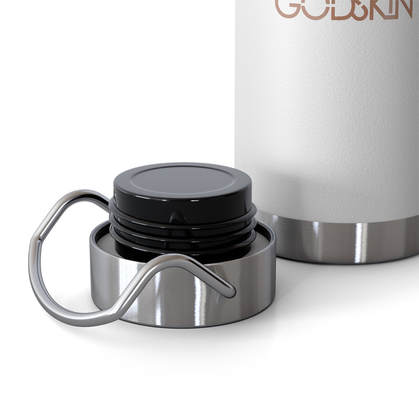 GODSKIN Logo Copper Vacuum Insulated Bottle, 22oz