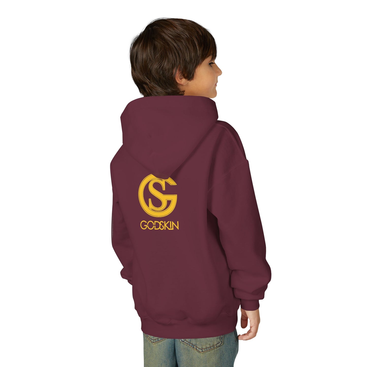 Godskin Youth Heavy Blend Hooded Sweatshirt