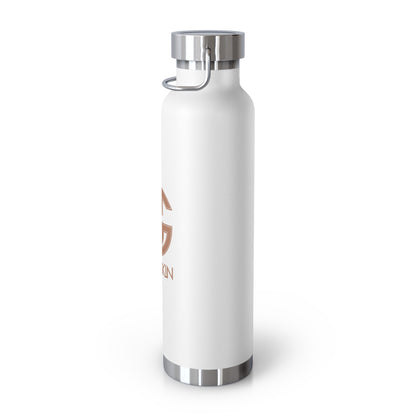 GODSKIN Logo Copper Vacuum Insulated Bottle, 22oz