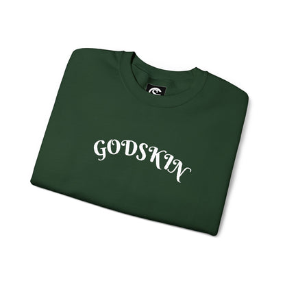 Godskin Embroidered Heavy Blend™ Crewneck Sweatshirt