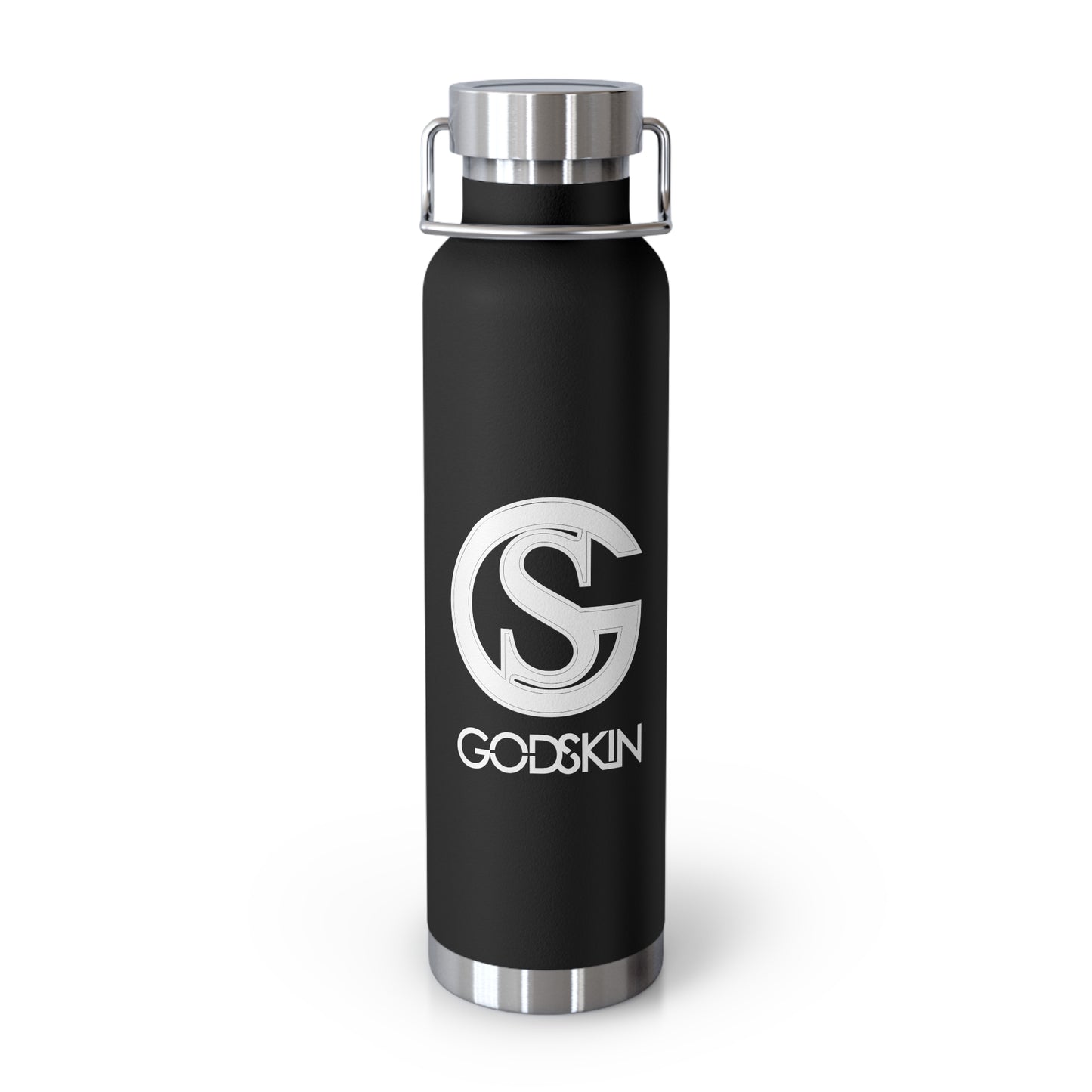 GODSKIN Logo Copper Vacuum Insulated Bottle, 22oz