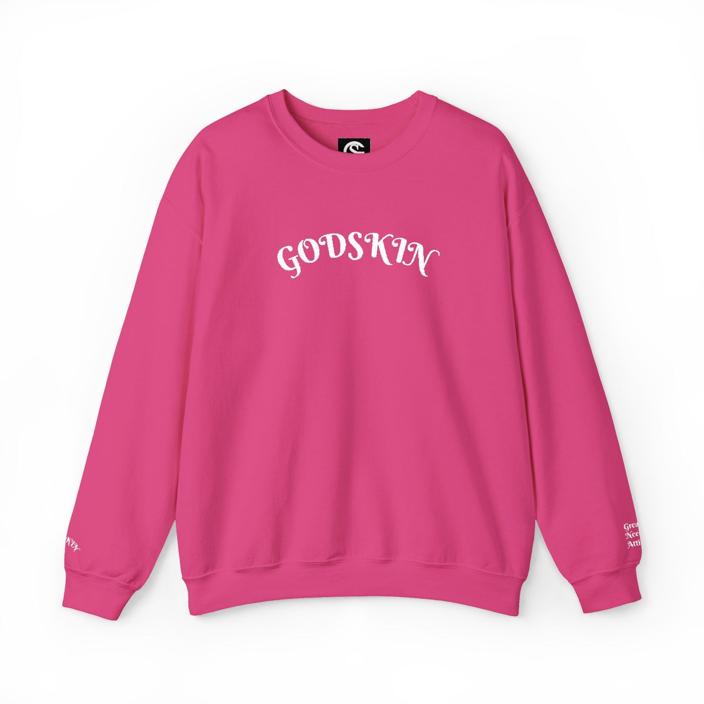 Godskin Embroidered Heavy Blend™ Crewneck Sweatshirt