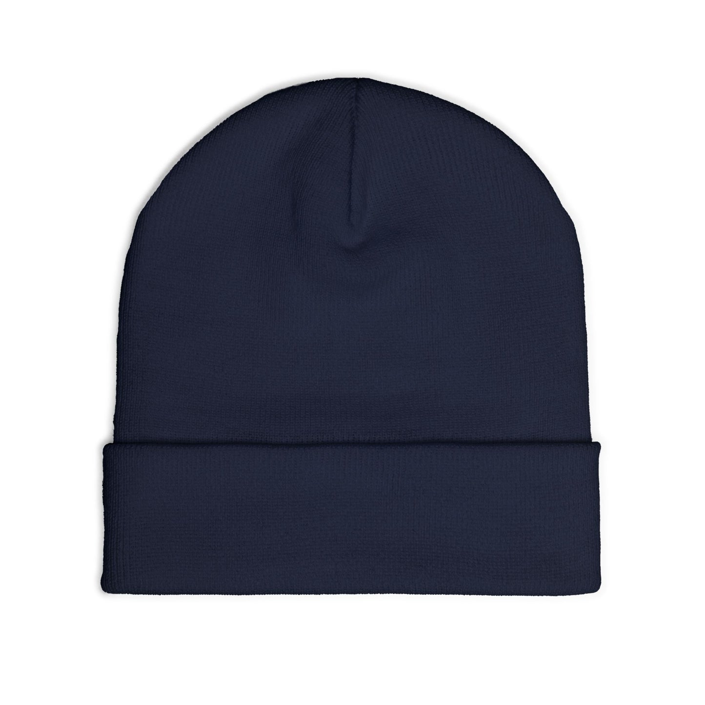 Godskin "Thistory" White Embroidered Knit Beanie