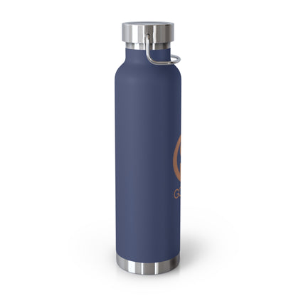 GODSKIN Logo Copper Vacuum Insulated Bottle, 22oz
