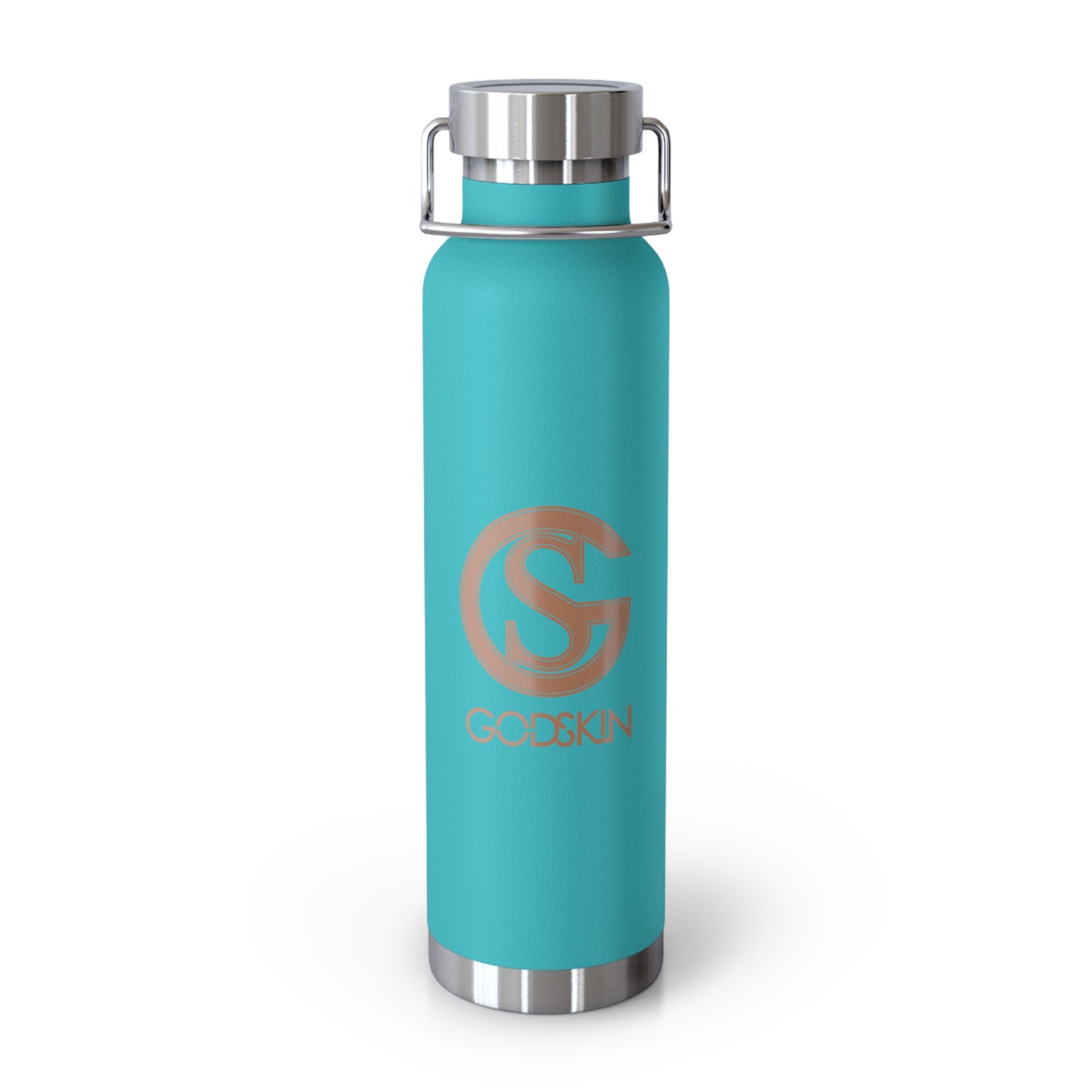GODSKIN Logo Copper Vacuum Insulated Bottle, 22oz