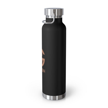 GODSKIN Logo Copper Vacuum Insulated Bottle, 22oz