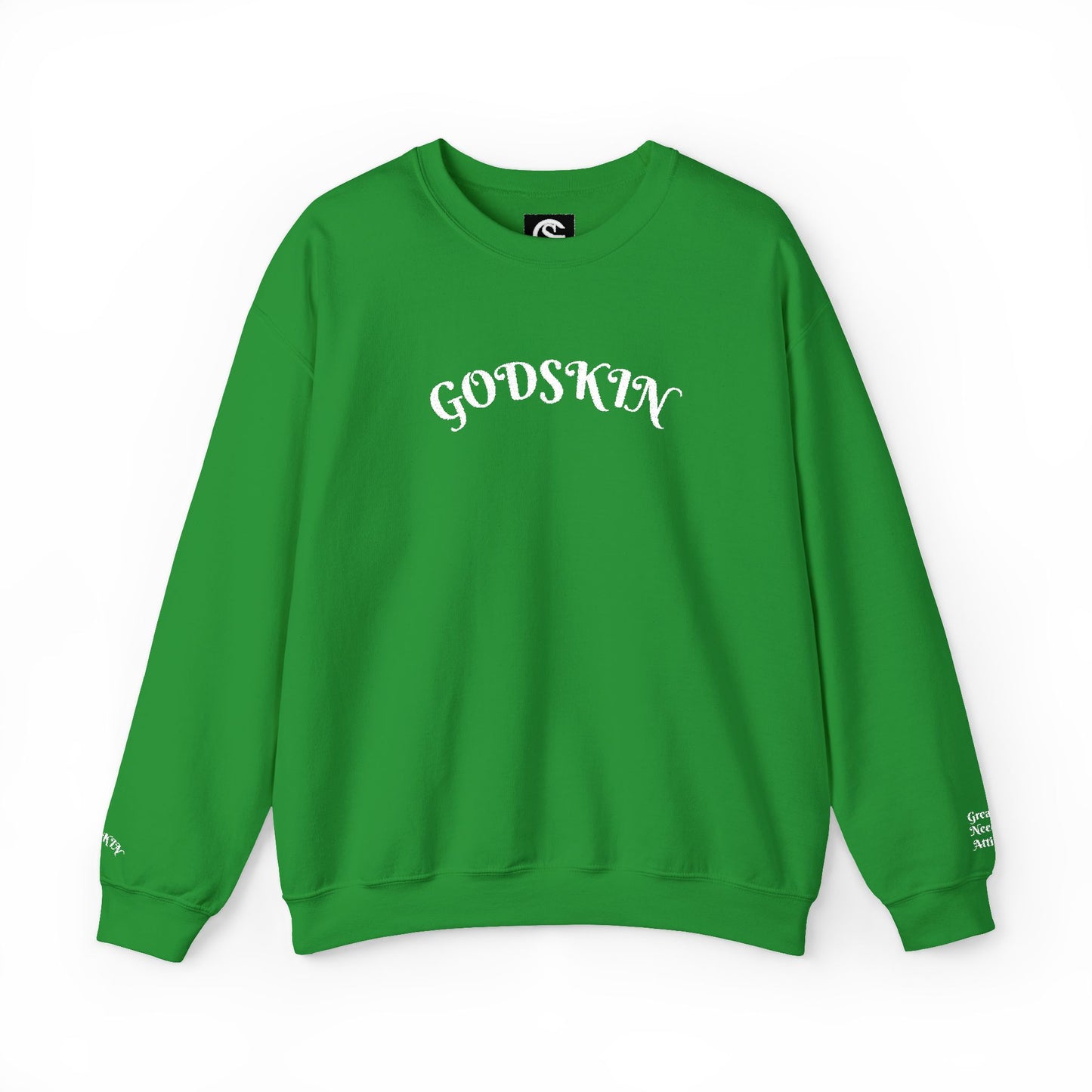 Godskin Embroidered Heavy Blend™ Crewneck Sweatshirt