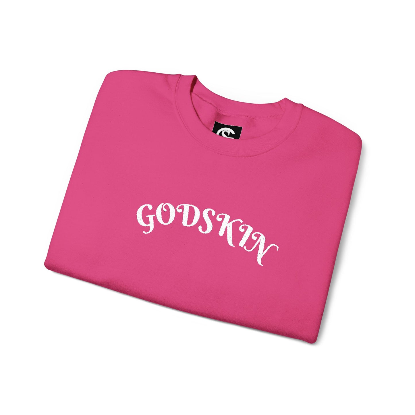 Godskin Embroidered Heavy Blend™ Crewneck Sweatshirt