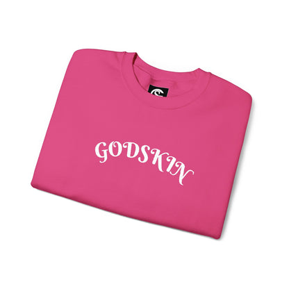 Godskin Embroidered Heavy Blend™ Crewneck Sweatshirt