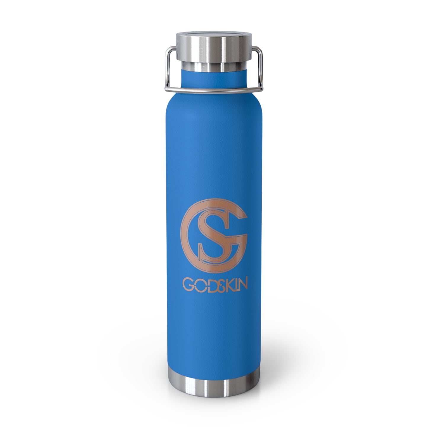 GODSKIN Logo Copper Vacuum Insulated Bottle, 22oz
