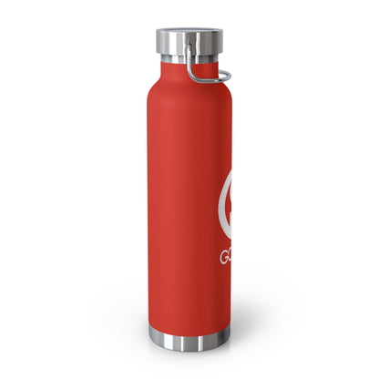GODSKIN Logo Copper Vacuum Insulated Bottle, 22oz