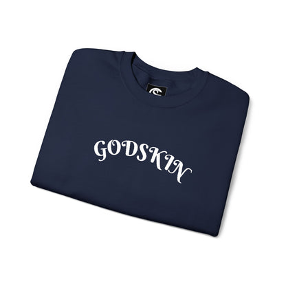 Godskin Embroidered Heavy Blend™ Crewneck Sweatshirt