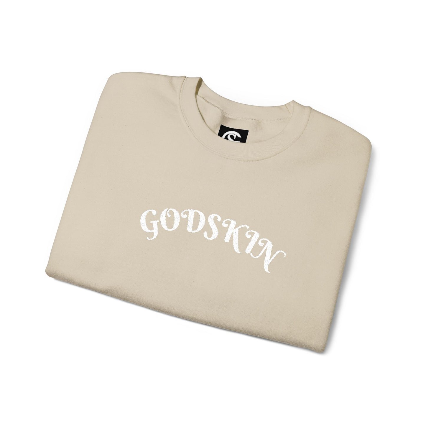 Godskin Embroidered Heavy Blend™ Crewneck Sweatshirt