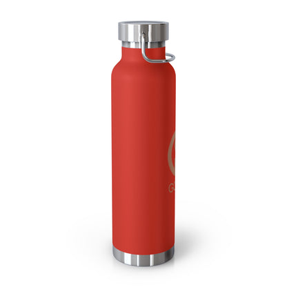 GODSKIN Logo Copper Vacuum Insulated Bottle, 22oz