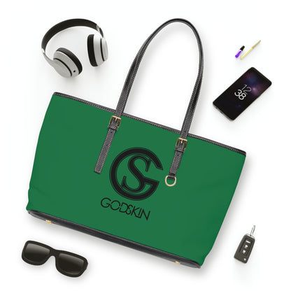 Godskin Green Leather Shoulder Bag