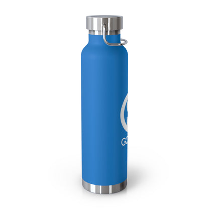GODSKIN Logo Copper Vacuum Insulated Bottle, 22oz