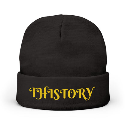Godskin "Thistory" Embroidered Knit Beanie