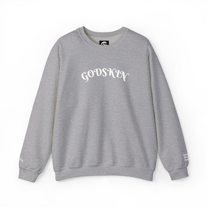 Godskin Embroidered Heavy Blend™ Crewneck Sweatshirt