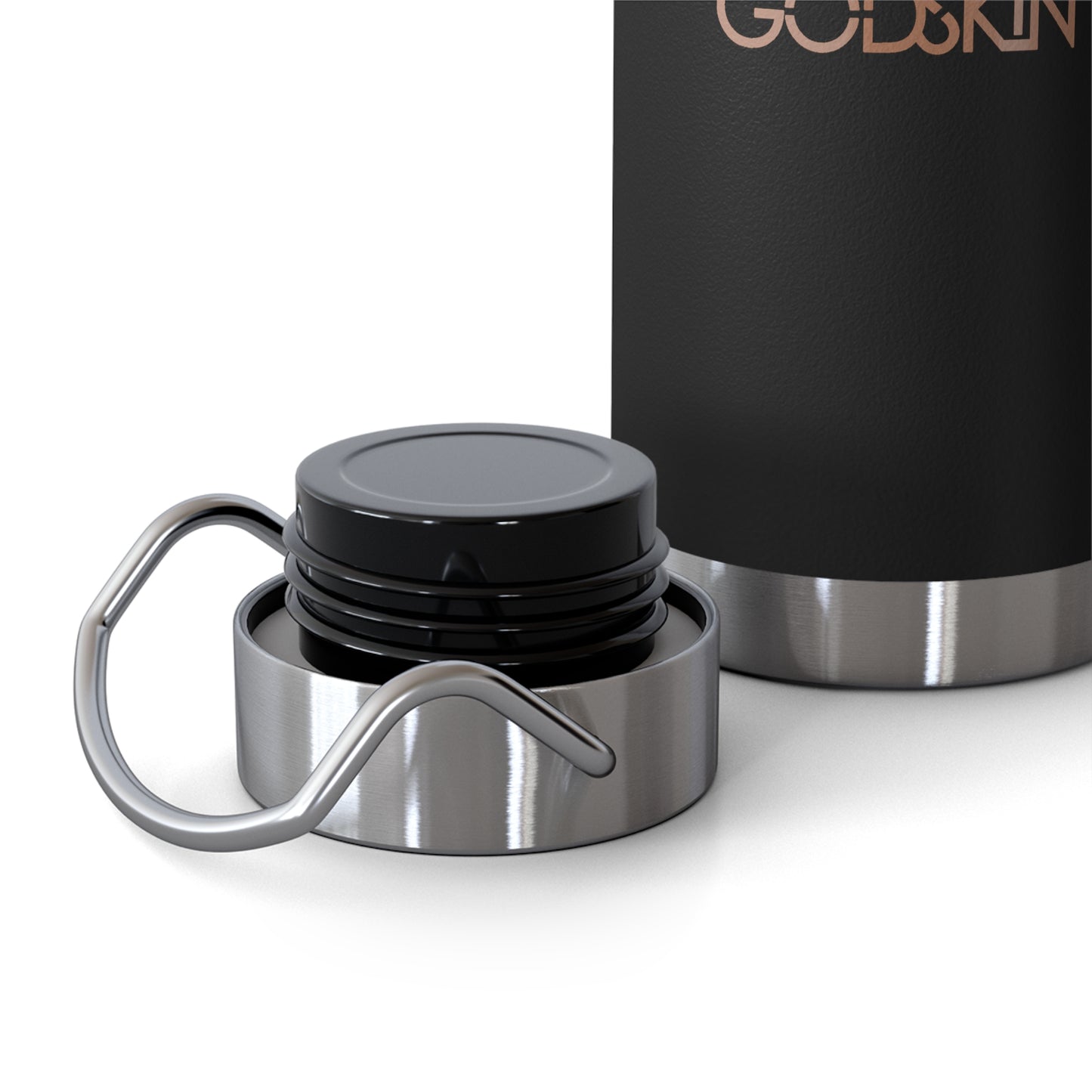 GODSKIN Logo Copper Vacuum Insulated Bottle, 22oz