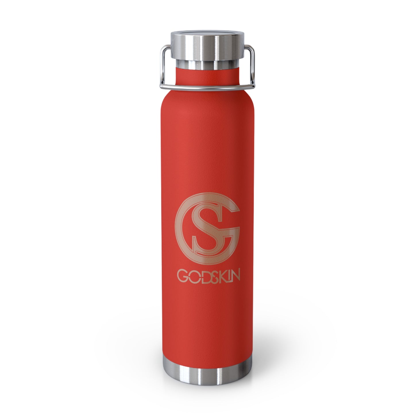 GODSKIN Logo Copper Vacuum Insulated Bottle, 22oz