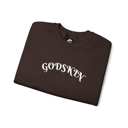 Godskin Embroidered Heavy Blend™ Crewneck Sweatshirt