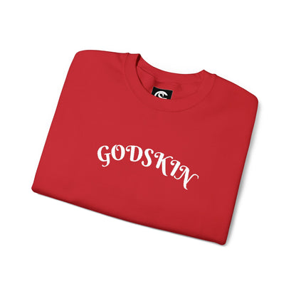 Godskin Embroidered Heavy Blend™ Crewneck Sweatshirt