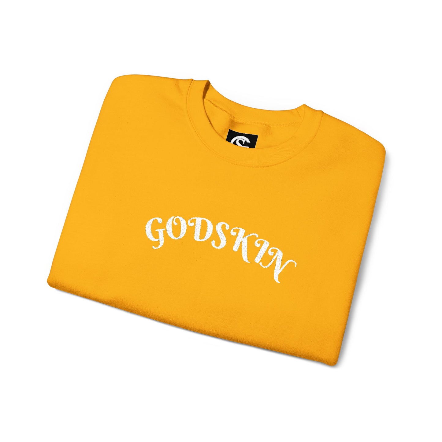Godskin Embroidered Heavy Blend™ Crewneck Sweatshirt