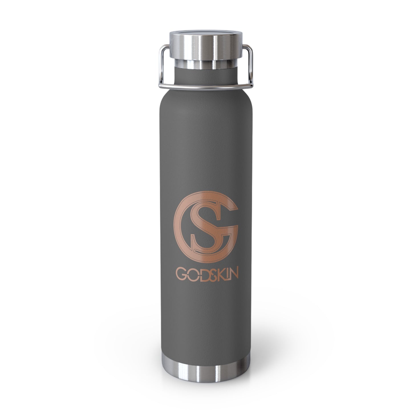 GODSKIN Logo Copper Vacuum Insulated Bottle, 22oz