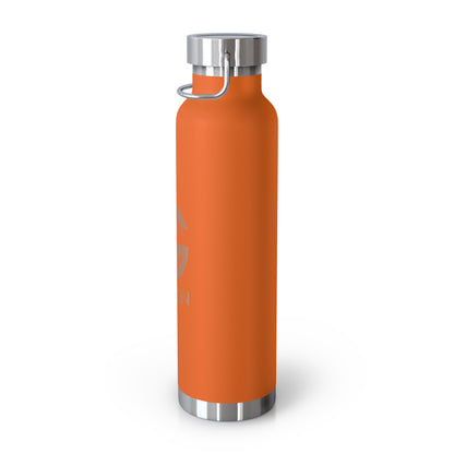GODSKIN Logo Copper Vacuum Insulated Bottle, 22oz