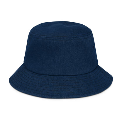 Godskin Embroidered Denim Bucket Hat