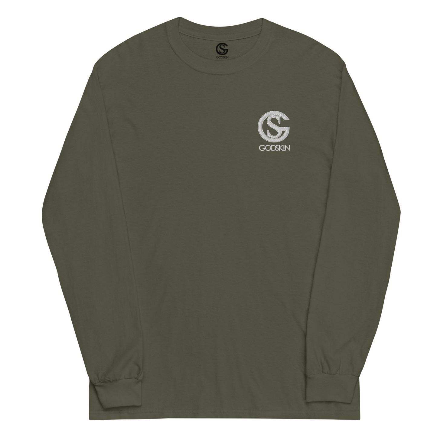 Godskin Embroidered Logo Long Sleeve Shirt