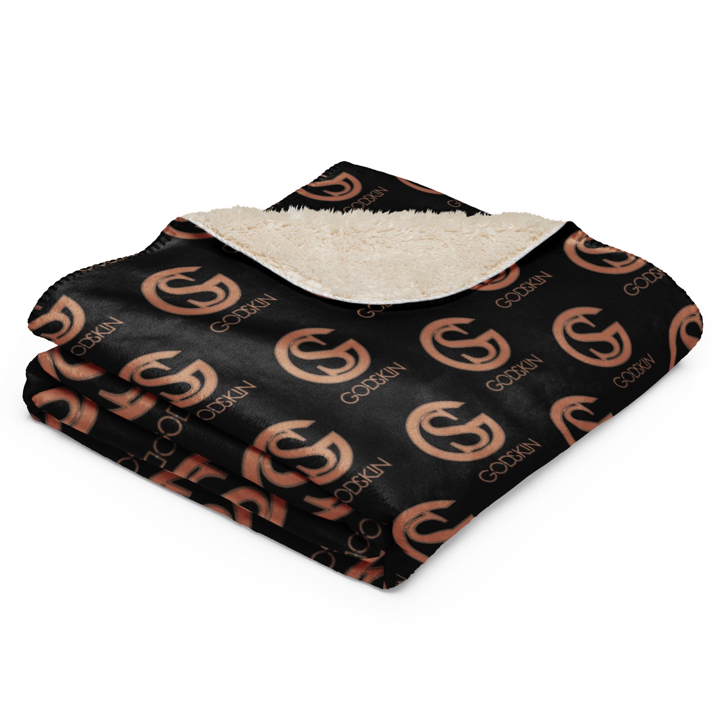 GODSKIN Logo Sherpa Blanket