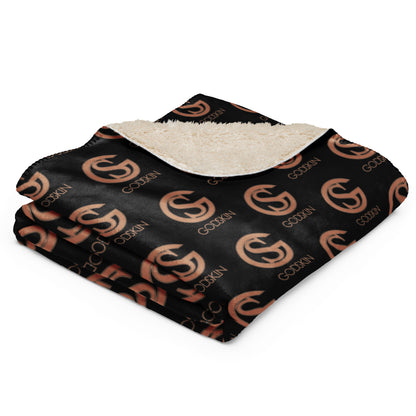 GODSKIN Logo Sherpa Blanket