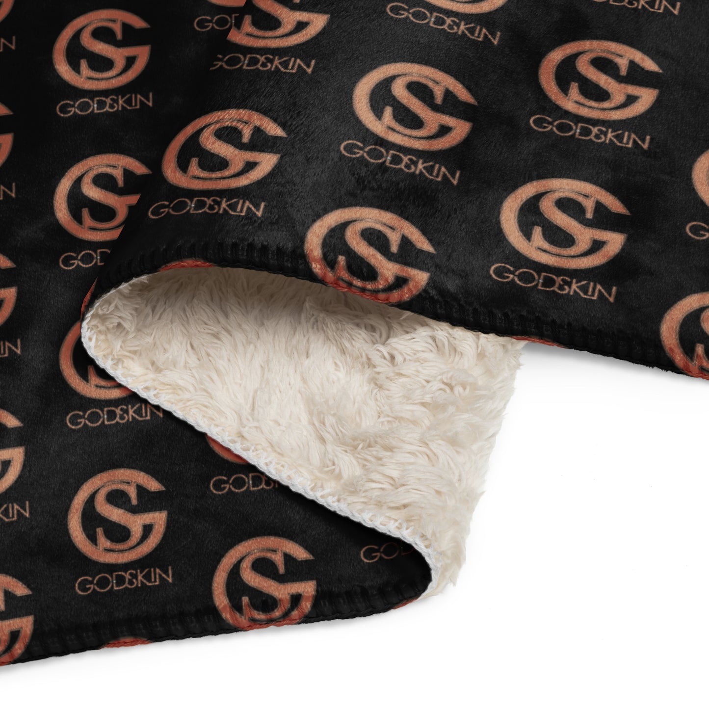 GODSKIN Logo Sherpa Blanket