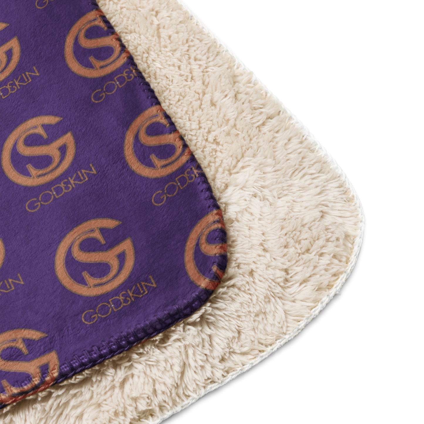 GODSKIN Logo Sherpa blanket