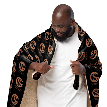GODSKIN Logo Sherpa Blanket